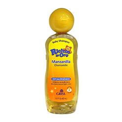Ricitos De Oro Chamomile Ricitos de Oro Shampoo| Baby Shampoo with Pop-Up Rattle Cap, Paraben Free Product for Baby’s Delicate Hair; 13.5 Fl Ou