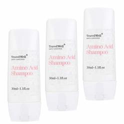 TRAVELWELL Hotel Toiletries Amenities Travel Size Guest Shampoo 1.0 Fl Oz/30ml, Individually Wrapped 50 Bottles per Box