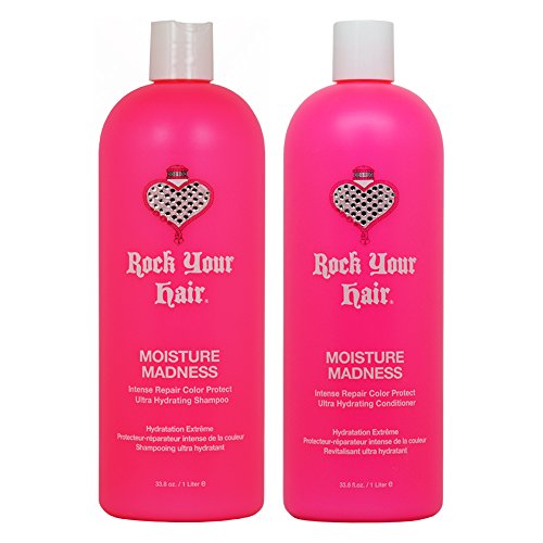 Rock Your Hair Moisture Madness Shampoo & Conditioner 33.8oz Duo"Set"
