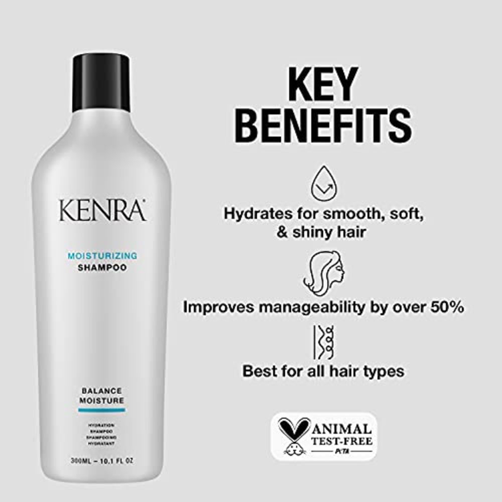 Kenra Professional Kenra Moisturizing Shampoo | Balance Moisture | All Hair Types | 33.8 fl. Oz