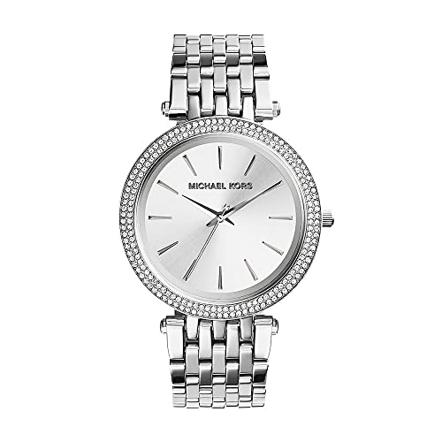 Michael Kors Womens Darci Silver-Tone Watch MK3190