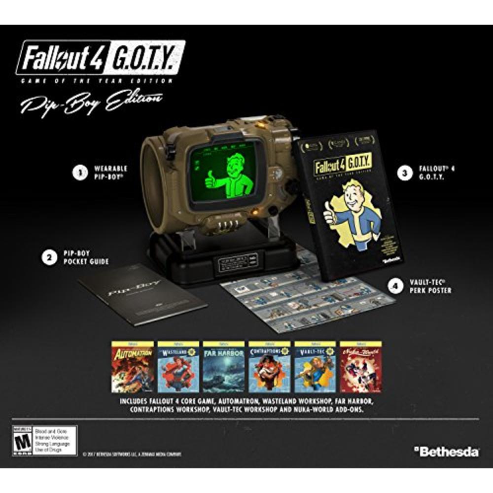 hastighed jern Forpustet Bethesda Fallout 4 - PlayStation 4 Game of The Year Pip-Boy Edition