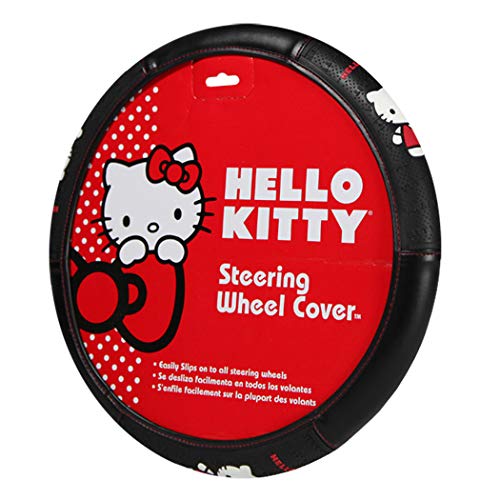Plasticolor Hello Kitty Ribbon Steering Wheel Cover