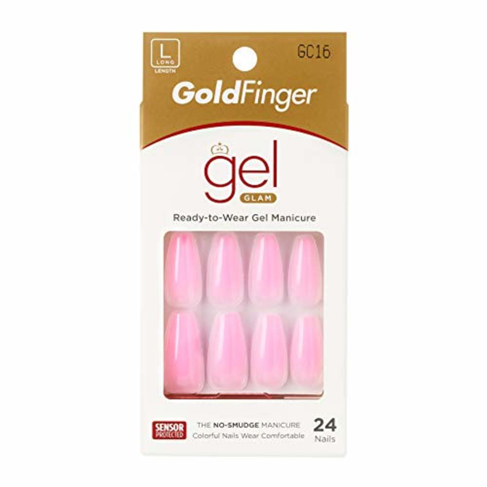 Kiss GoldFinger Gel Glam 24 Nails (GC16)