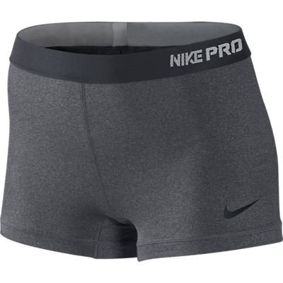 format deficiency vegetarian Nike Pro Core II Womens 2.5 Inch Compression Shorts - Large - Grey