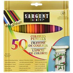Sargent Art 50x2 22-7251 Colored Pencils, 2 Packs of 50, Assorted Colors