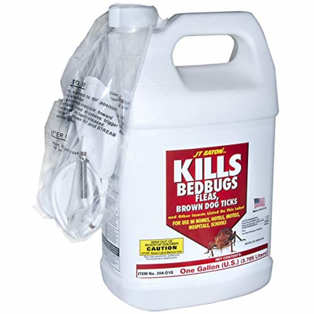 J T Eaton JT Eaton 204-O1G Kills Oil Based Bedbug Spray with Sprayer Att, 1-Gallon, Multicolor