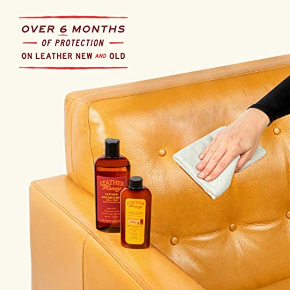 Leather Honey Leather Conditioner, Best Leather Conditioner Since 1968. for use on Leather Apparel, Furniture, Auto Interiors, S
