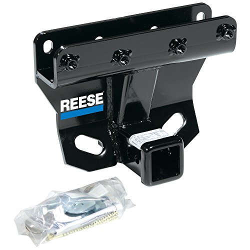 Reese 44748 Class III-IV Custom-Fit Hitch with 2" Square Receiver opening, includes Hitch Plug Cover , Black
