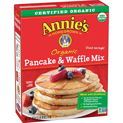 Annie's Homegrown Annies Organic Pancake and Waffle Mix, 26 oz