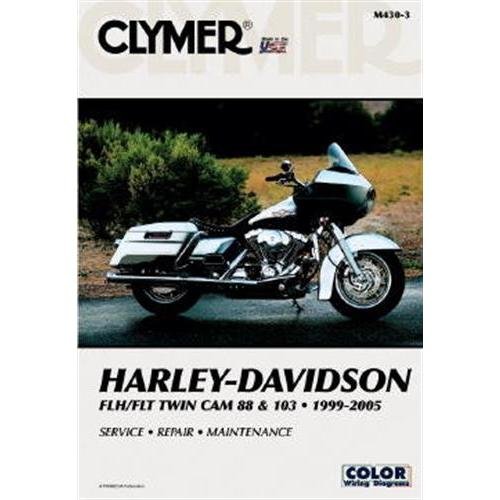 Clymer #M430-4 Repair Manual For Harley-Davidson FLH & FLHR