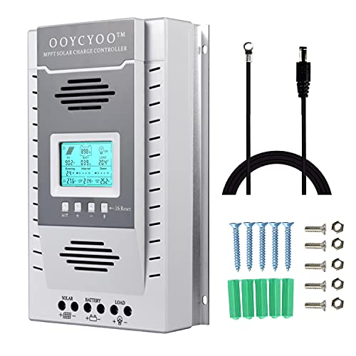 Solar Mppt 100amp Mppt Solar Controller 100v Input Lifepo4 Lead Acid Agm Maximum Input Voltage 100v Power 1300w 2600w 12v 24v