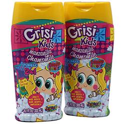 Grisi Kids Chamomile Shampoo, Cleansing, Conditioning, and Lightening Girls Shampoo with Chamomile Extract, Lightens Naturally, 