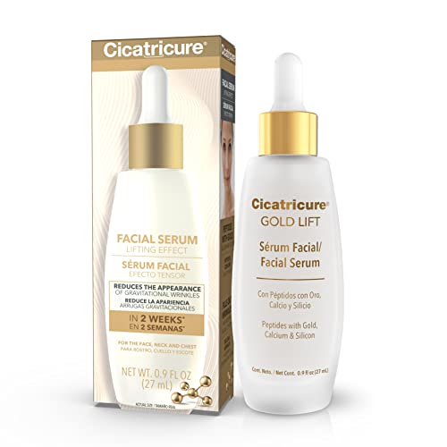 Cicatricure Gold Lift Facial Serum with Lifting Effect for Face, Neck & Chest- 0.9 Oz