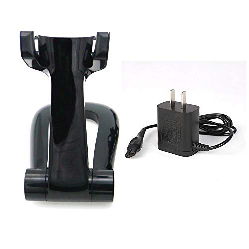 Acupress Replacement Charging Charger Stand +Power Cord for Philips Bodygroom Groomer TT2040 BG2040 TT2039 (black)