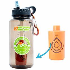 Epic Water Filters Epic Nalgene Outdoor OG | Water Bottle with Filter | Bottle + Filter Made in USA | Filtered Water Bottle | Travel Water Bottle |
