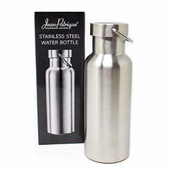 Jean-Patrique Insulated Stainless Steel Water Bottle Insulated Water Bottles 16 oz 12 hours Hot/24 hours Cold Reusable and eco-friendly Metal 