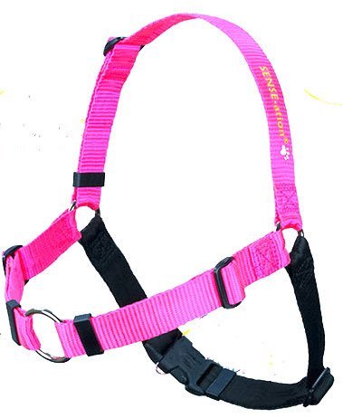 SENSE-ation Dog Harn The Original Sense-ation No-Pull Dog Training Harness (Pink, Medium)