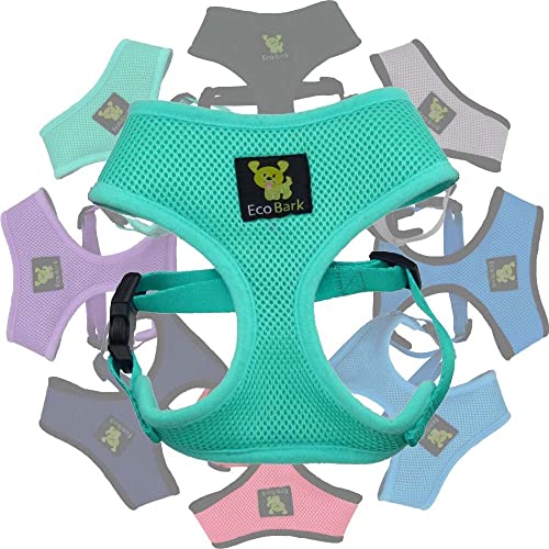 EcoBark Classic Dog Harness Innovative Mesh No Pull No Choke Design Soft Double Padded Breathable Vest for Eco-Friendly Easy Control Wal