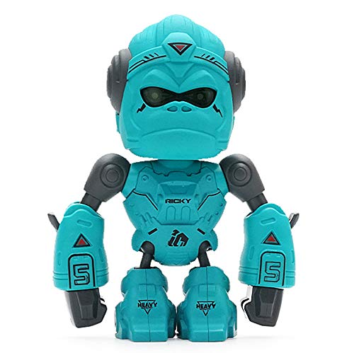Gilumza Gorilla Robots Toys for Kids Christmas Stocking Stuffers, Mini King Kong Robots Gifts for Boys Girls Adults with LED