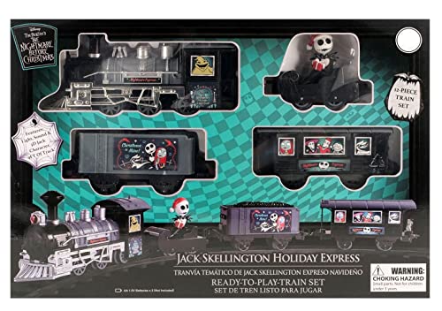 nightmare before chr The Nightmare Before Christmas Jack Skellington Holiday Express Train Set