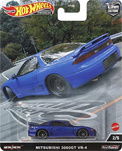 Hot Wheels Car Culture Circuit Legends Vehicles for 3 Kids Years Old & Up, Premium Collection of Car Culture 1:64 Scale Vehicles