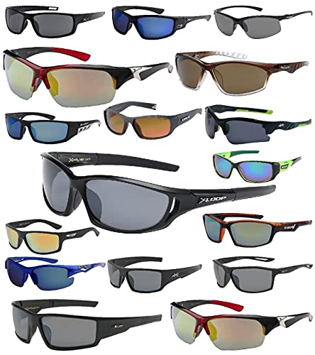 Tromic USA Xloop Sunglasses Lot Of 12 ASSORTED Colors and Styles Wholesale Prices Pre Selected