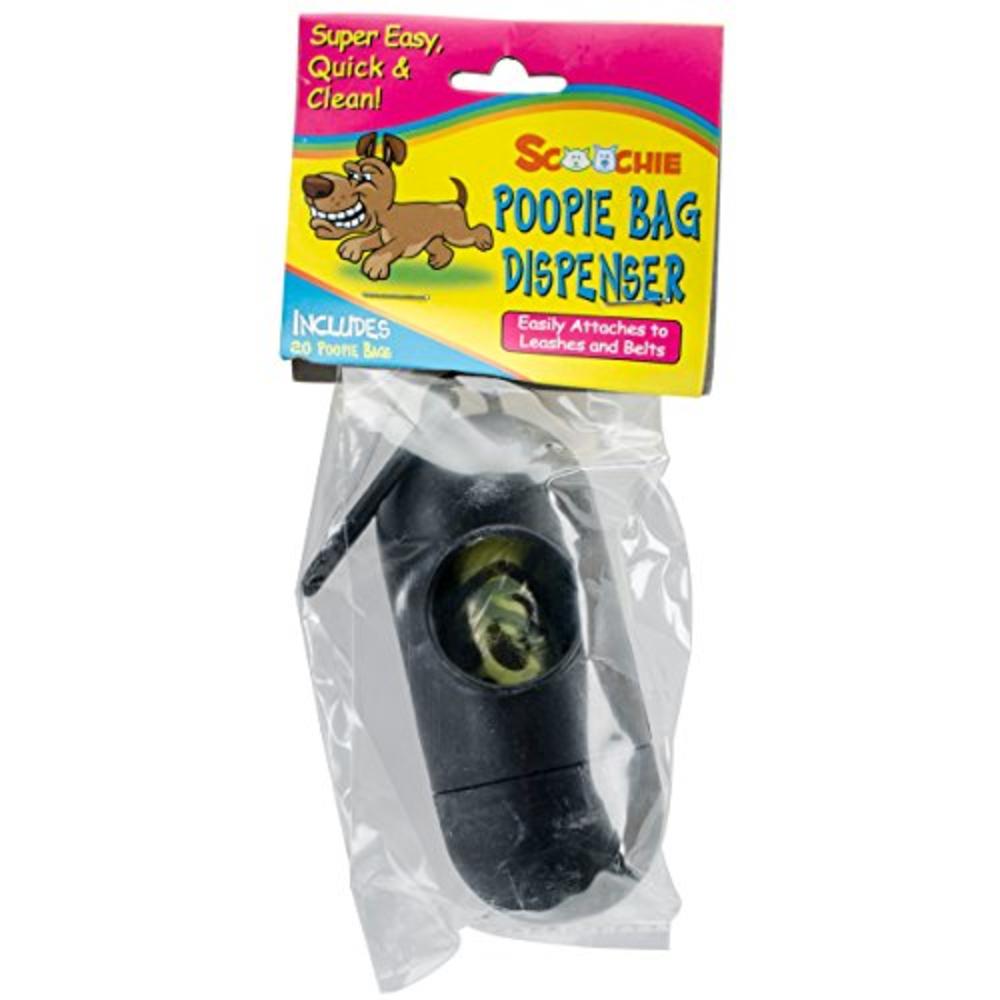 SCOOCHIE PET PRODUCTS Scoochie Dog Waste Bag Dispenser and Refill Bags