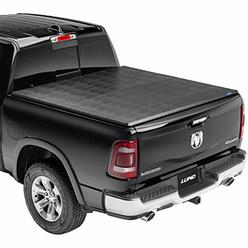Lund Genesis Tri-Fold Soft Folding Truck Bed Tonneau Cover | 950120 | Fits 2014 - 2021 Toyota Tundra w/track system 5 7" Bed (66