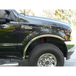 TFP 3112VT Fender Trim - Compatible with Ford Super Duty F250/F350 1999-2007 2/4Dr w/o flare