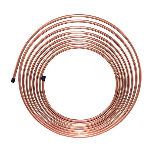 NiCopp Nickel/Copper Brake/Fuel/Transmission Line Tubing Coil, 5/16" x 25