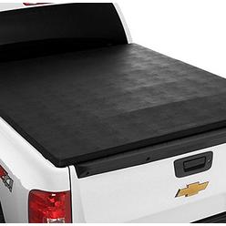 R&L Racing Tri-Fold Soft Tonneau Cover 94-03 Chevy S10/S15 Sonoma/96-00 Hombre 6 Ft 72" Bed