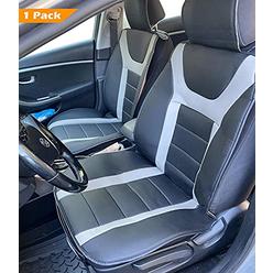 Big Ant Waterproof Universal Car Seat Cover Cushion, Non-Slip PU Leather Car Protector Save Your Auto Seat from Sweat, Stains, Smells - 