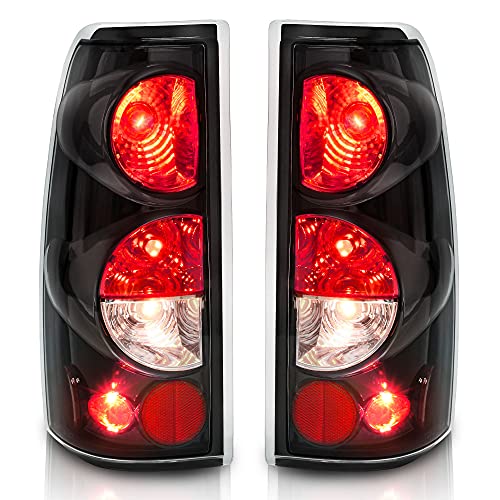 AUTOSAVER88 Tail Lights Compatible with 1999-2006 Chevy Silverado 1500 2500 3500 & 2007 Silverado with Classic Body Style, 1999-