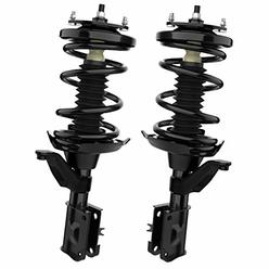 AUTOSAVER88 Front Complete Strut Compatible with 2001-2005 Civic 1.7L & 1.3L, 2001-2003 EL, Shocks Absorber Springs Assembly 2 p