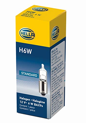 HELLA H6W Long Life Miniature Halogen Bulb, 12V