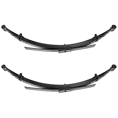 Pro Comp 23311 Pair of Rear Black Powder Coated Leaf Springs for Ford Excursion/F250/F350
