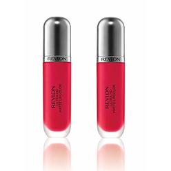Revlon Ultra HD Matte Lipcolor, Velvety Lightweight Matte Liquid Lipstick in Red / Coral, Love (625), 0.2 oz