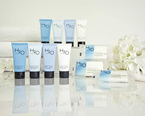 H2O Therapy Shampoo, Travel Size Hotel Hospitality, 1 oz (Case of 300)