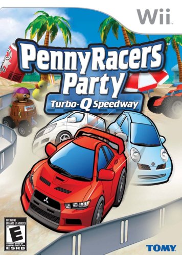 spids Mundskyl Sovesal Tomy Penny Racers Party: Turbo-Q Speedway - Nintendo Wii