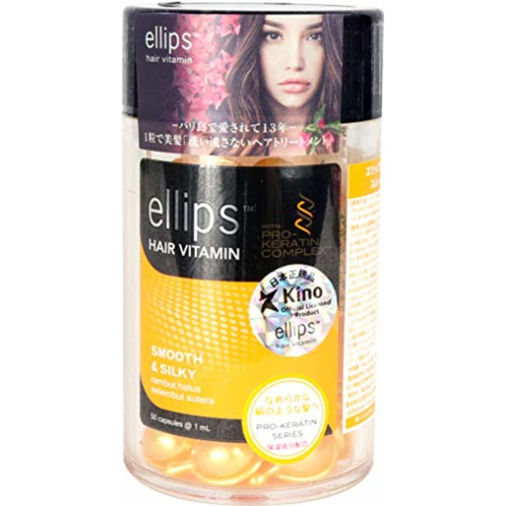 Ellips Hair Vitamin (Pro Keratin Complex) - Smooth & Silky, 1 Jar (@ 50  Capsule)