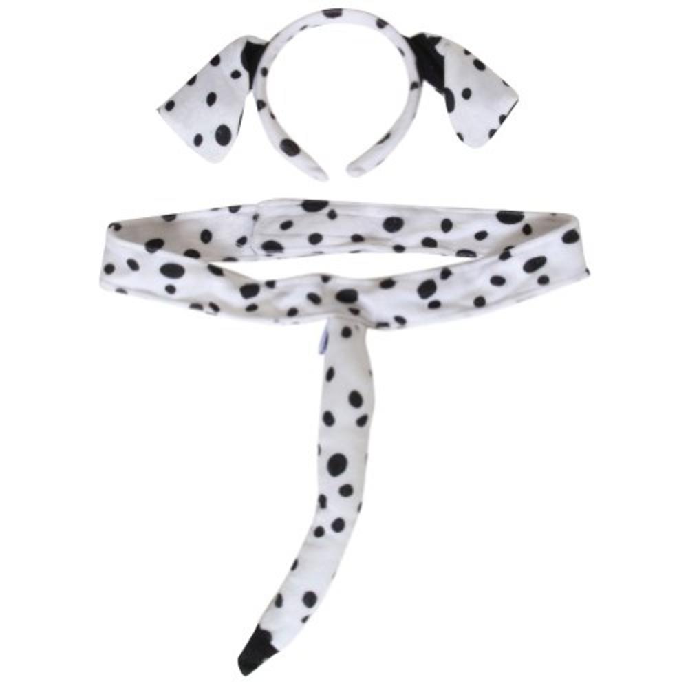 Making Believe Dalmatian Headband and Tail Costume Set