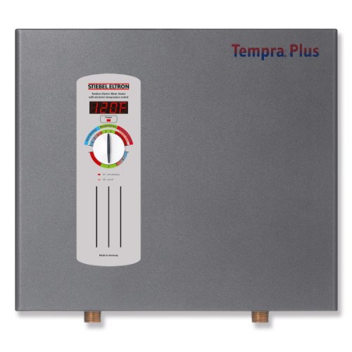Stiebel Eltron Tempra 15 Plus Electric Tankless Whole House Water Heater, 240 V, 14.4 kW