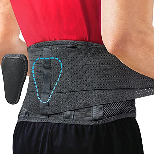 Sparthos Back Brace by Sparthos - Immediate Relief from Back Pain, Herniated Disc, Sciatica, Scoliosis and more! - Breathable Mesh Design