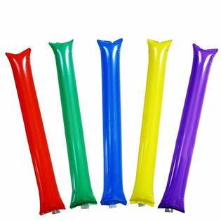 FUN FAN LINE - 50 paar (100 stuks) Bam Bam Thunder Sticks. Noisemakers voor sportevenementen. Kleurrijke gieklappers voor cheerleading. Geluidssticks voor stadion of feestjes. (Groen FUN FAN LINE - 50 paar (100 stuks) Bam Bam Thunder Sticks. Noisemakers voor sportevenementen. Kleurrijke gieklappers voor cheerleading. Geluidssticks voor stadion of feestjes. (Groen
