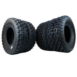 MASSFX 4 Tire set (2) 22X7-10 (2) 22X10-10 4 ply ATV Tires 22x7x10 22x10x10