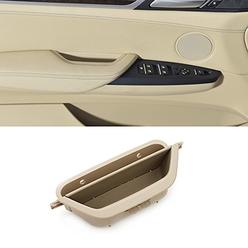 Jaronx Compatible with BMW X3 X4 Door Armrest Storage Box, Driver Side Door Storage Compartment Replacement Door Handle Armrest 