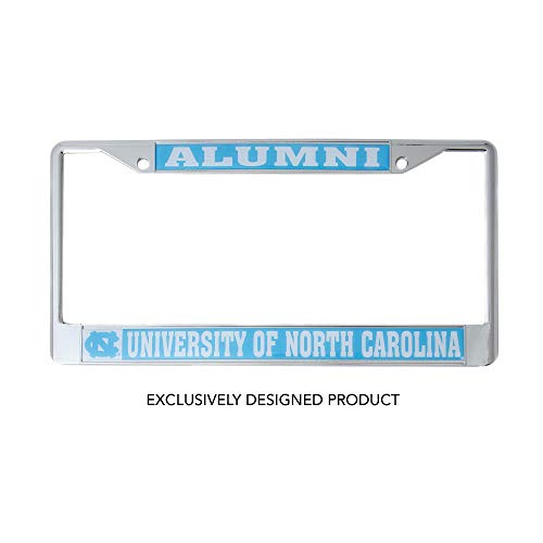Desert Cactus University of North Carolina UNC Tar Heels Chapel Hill Metal License Plate Frame for Front or Back of Car Officially Licensed (A
