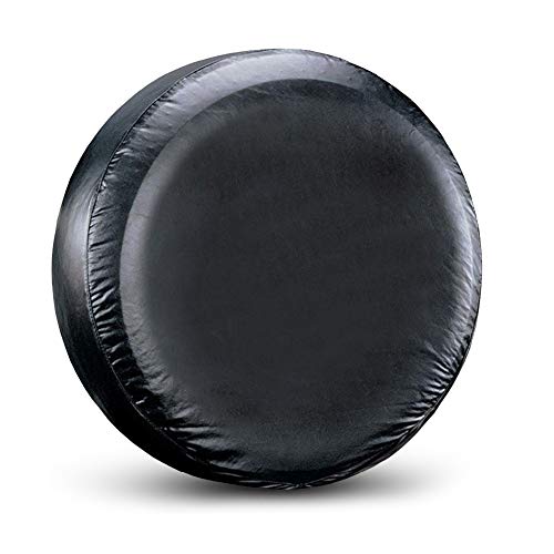 LST Spare Tire Cover Fit for Your SUV, Jeep, RV, Trailer, Truck, Waterproof Dust-Proof PVC Leather Tire Covers (16 inch for Diameter