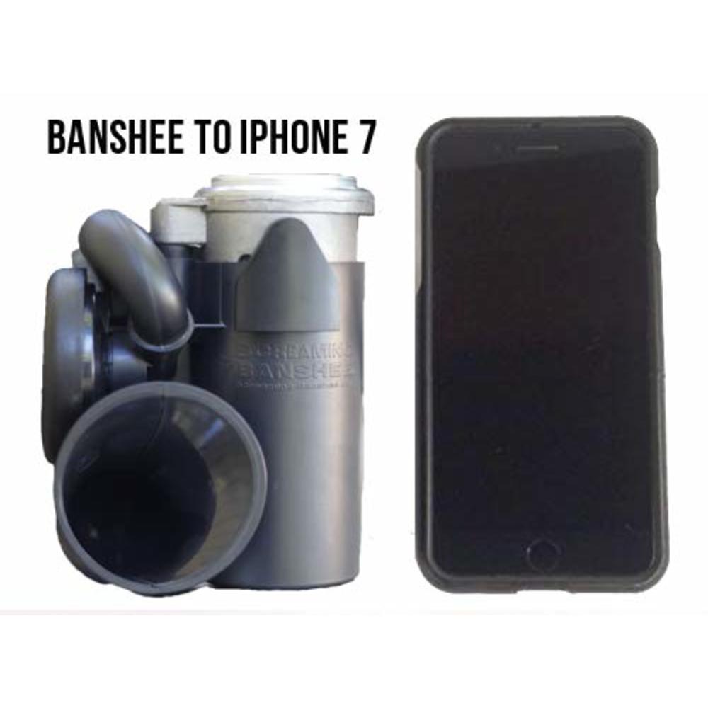 Screaming Banshee Shockwave Horn Kit, 132 dB, Universal Upgrade for Most Motorcycles, Louder than OEM with Banshee Visual Alert 